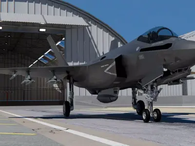 Lockheed Martin F-35 Lightning II 3D model