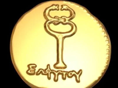 old Rome coin2-3d print model 3D print model