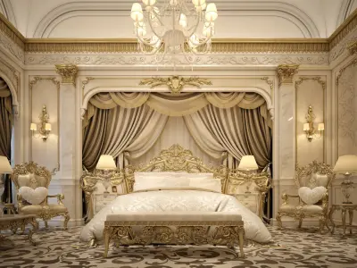 Bedrooms Pack Vol (1) 3D model
