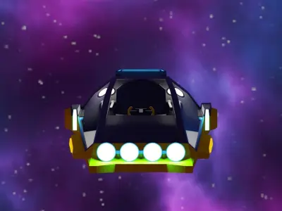 HEAVY WORKBEE TYPE 3 Low-poly 3D model