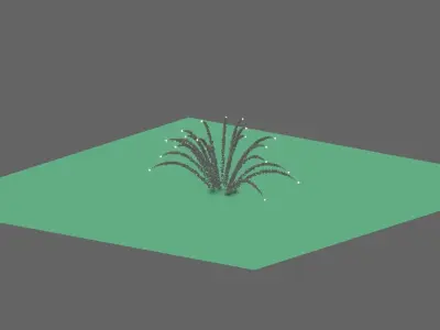 For Anime in Blender - Tutorial File - Particles on Particles 3D model