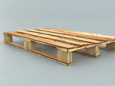 laos Game Pallet 3D model