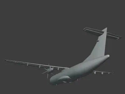 ATR 72-600 3D print model