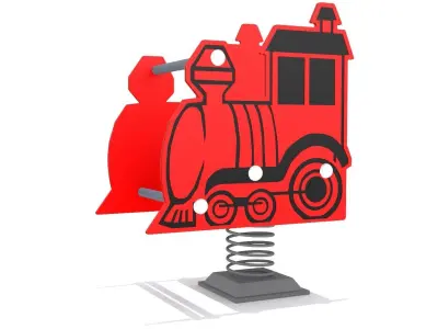 Playground - Train Rider Low-poly 3D model