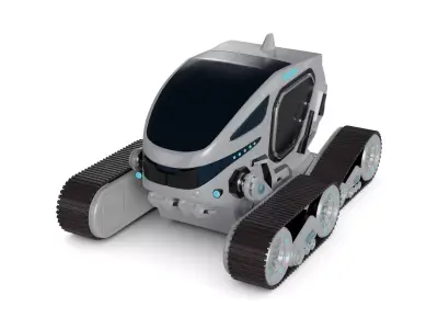 Snow Tractor 3D model order