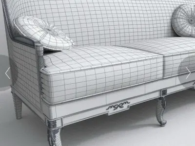 Classic Casanova set 3D model