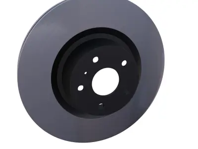 Ventilated Brake Disk Low-poly 3D model
