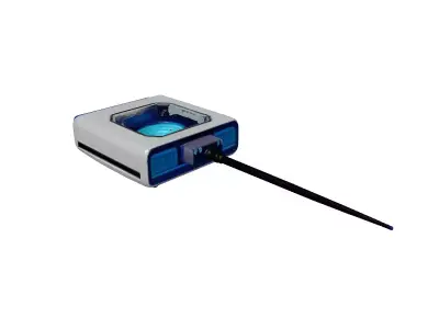 Futuristic Data Drive USB 3D model