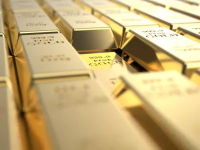 Gold Bar 3D Model  Free 3D model