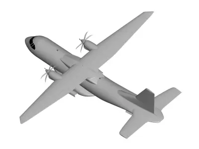 Airbus C295 3D model purchase