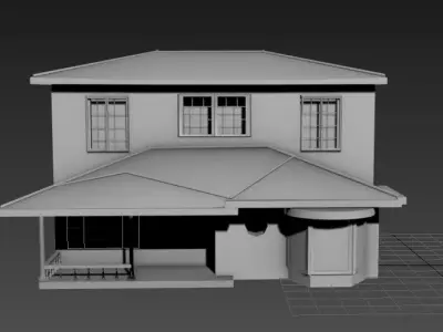 House Free 3D model get