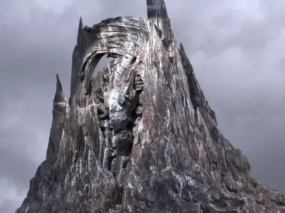 Dragon Bane Mountain 2  3D model