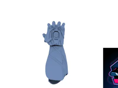 IRONMAN MK 85 GAUNTLET READY TO 3D PRINT 3D model