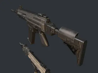 CZ 805 Low-poly 3D model purchase