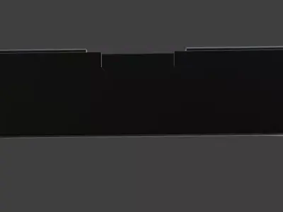 Basic Pistol Style Handgun Free 3D model