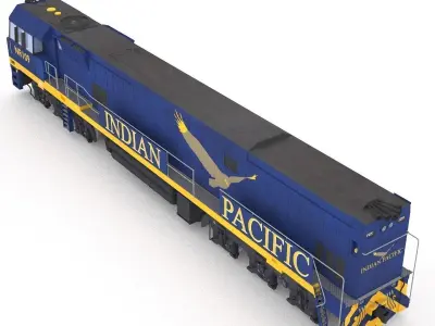 The Indian Pacific 3D model