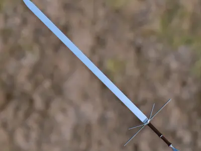 4 Greatswords Bundle for G8F 3D model