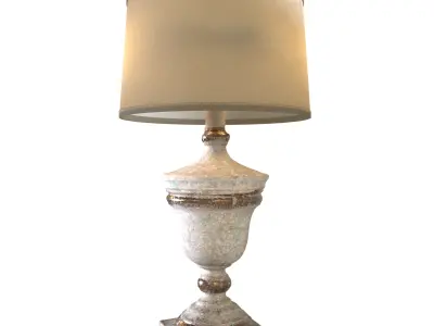Manual nature Table lamp 3D model