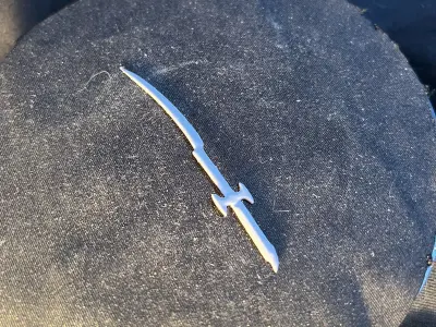 Fantasy Sword 3D Printable Miniature Weapon 3D print model