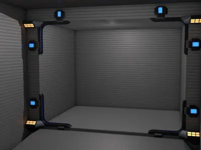 Wall Shield Generator 3D model