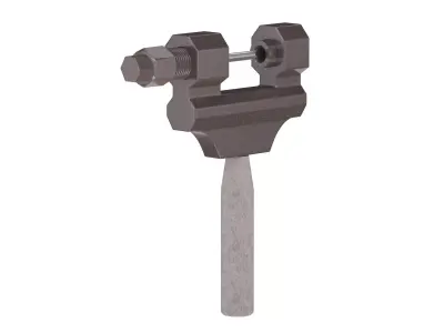 Garage Motorcycle Chain Breaker 3D model