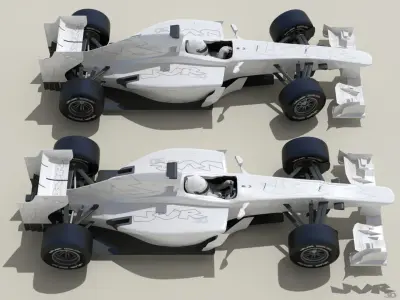 Generic F1 2013 Race Car 3D model purchase 3D model