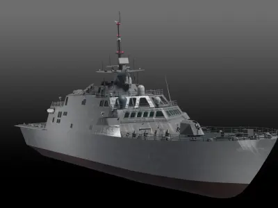 Littoral combat ship freedom class 3D model