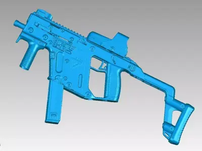 Real Kriss Vector Replica 3D Scan 3D model