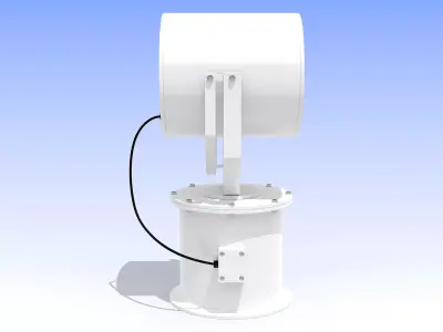 Ship Searchlight  3D model