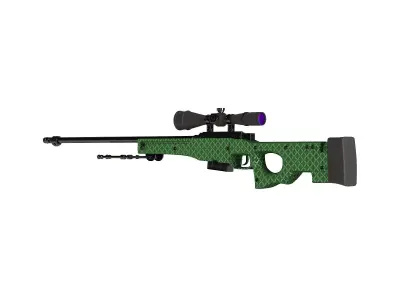 AWP 001 3D model