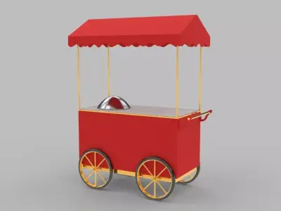 Sokak Lezzetleri Araba 3D model