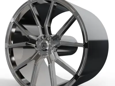 ASANTI VEGA WHEEL 3D MODEL 3D model