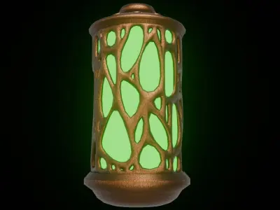 Fantastic Lantern Low-poly 3D model