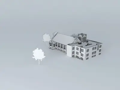 House of Worship Free 3D model