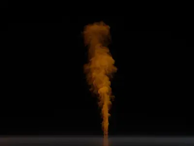 3D Smoke Signal Flare 3D model