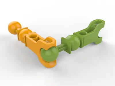 LEGO Bionicle compatible part 3D print model