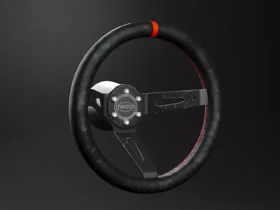 Steering Wheel Drifting 3D model