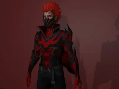 escarlate 3D model