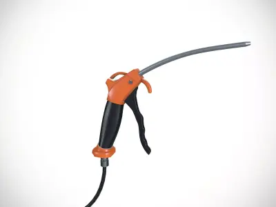 Air Pressure Gun Low-poly 3D model purchase