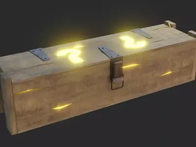Mystery Box - Call Of Duty Black Ops Zombies Low-poly 3D model