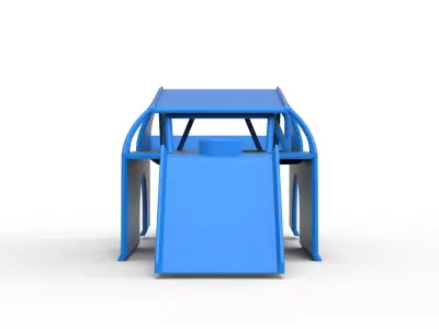 Shell of Mod Lite Race car Scale 1 to 25 3D print model