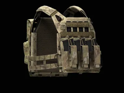 Crye Precision AirLite SPC V2 Low-poly 3D model