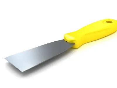 Stanley Scraper One and Half Inch Low-poly 3D model
