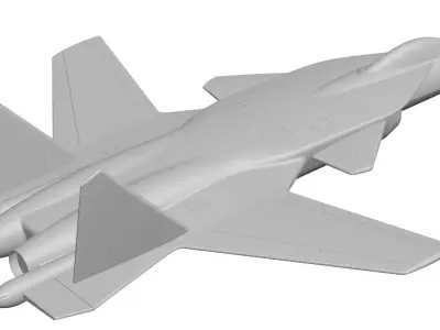 Aircraft 38 3D model