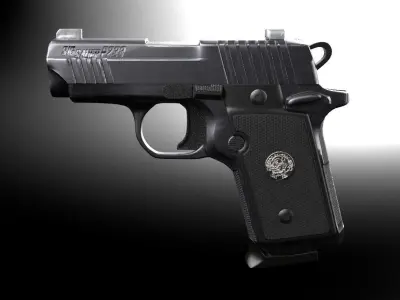 Mini pistol2 3D model