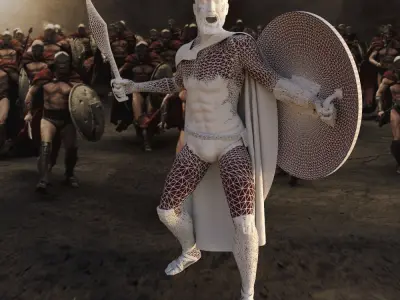 This is Sparta 3D model