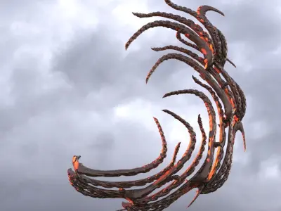 Cthulhu Arch squid 1 3D model