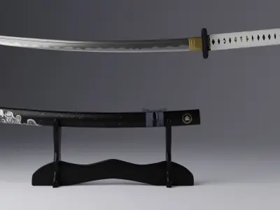 Katana 3D model 4