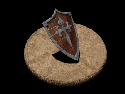 Shields Pack 3D model