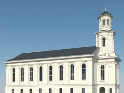 Church 3D model by 3DModelWarehouse